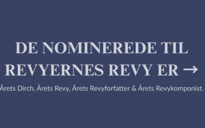 De nominerede til Revyernes Revy 2025